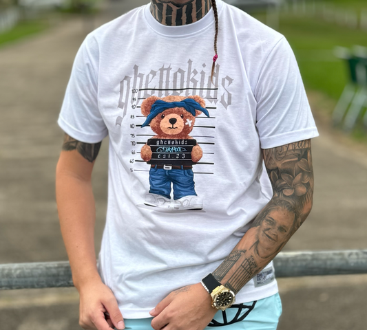 Teddy Bear Mugshot Tee