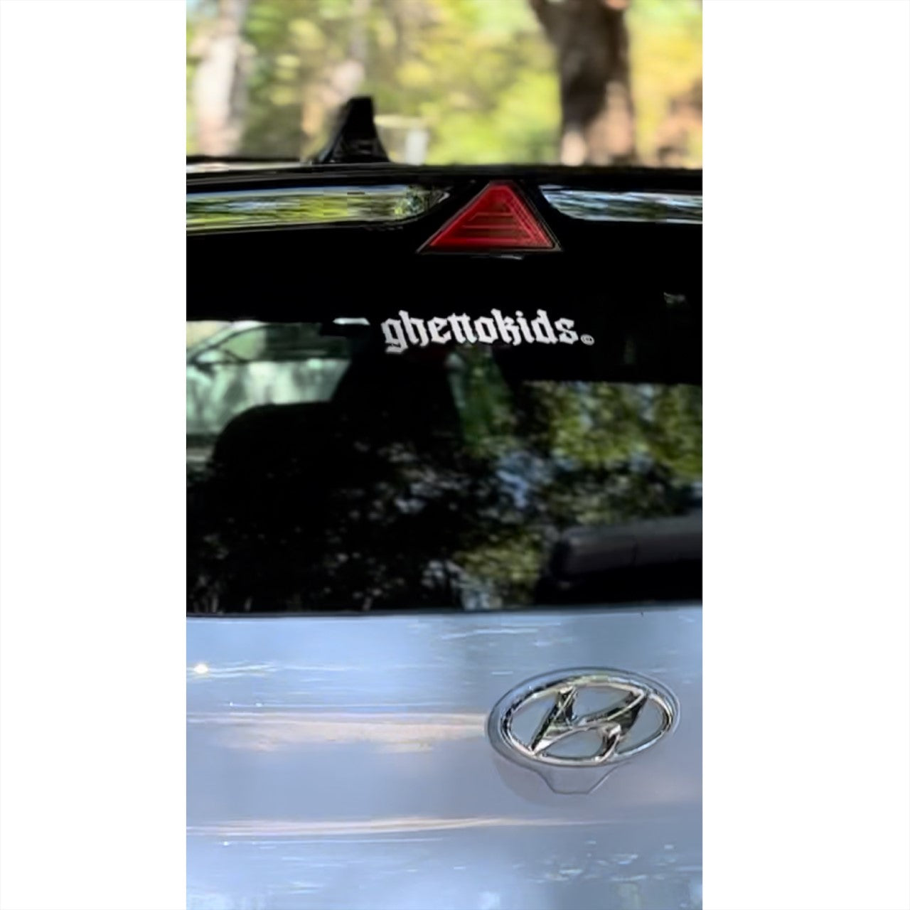 Ghettokids Sticker (18cm x 5cm)